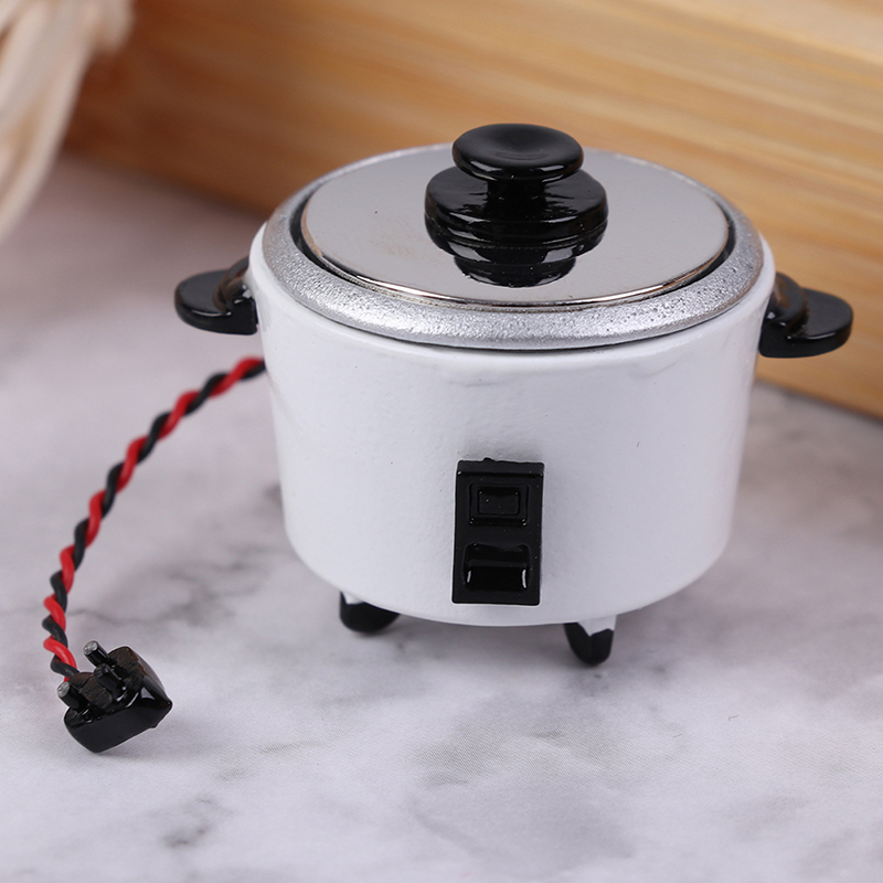 Kitchen Appliances Usa - 1/12 Scale Dollhouse Miniature Rice Cooker