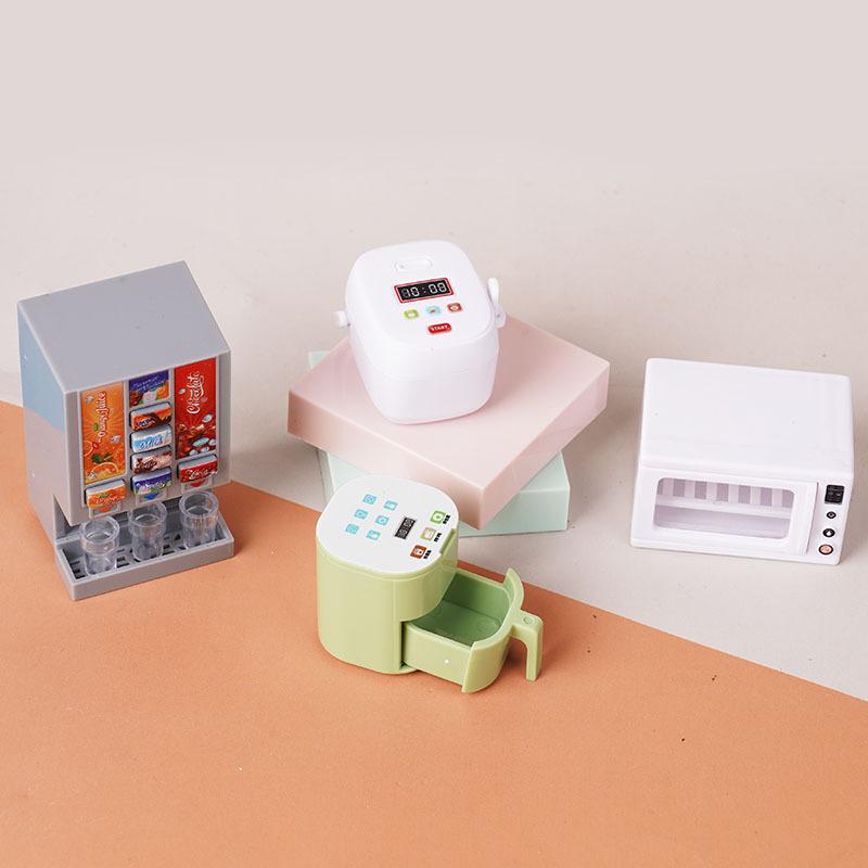 Kitchen Appliances Toys - Dollhouse Miniature Kitchen Appliance Kit Simulated