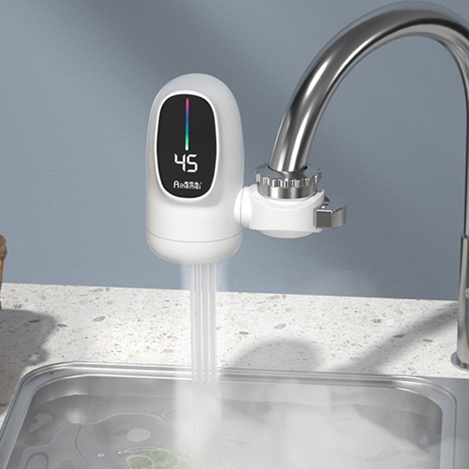 Kitchen Appliances And Utensils - 110V Fast Heating Electric Heater Faucet