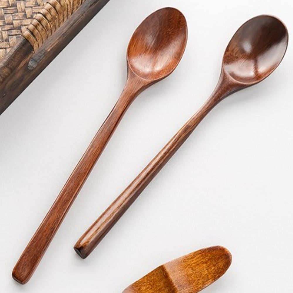 Natural Wooden Spoon Fork Dinn - Kitchen Appliances Combo avaliação e preço