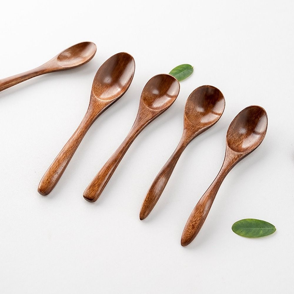 Natural Wooden Spoon Fork Dinn - Kitchen Appliances Combo avaliação e preço