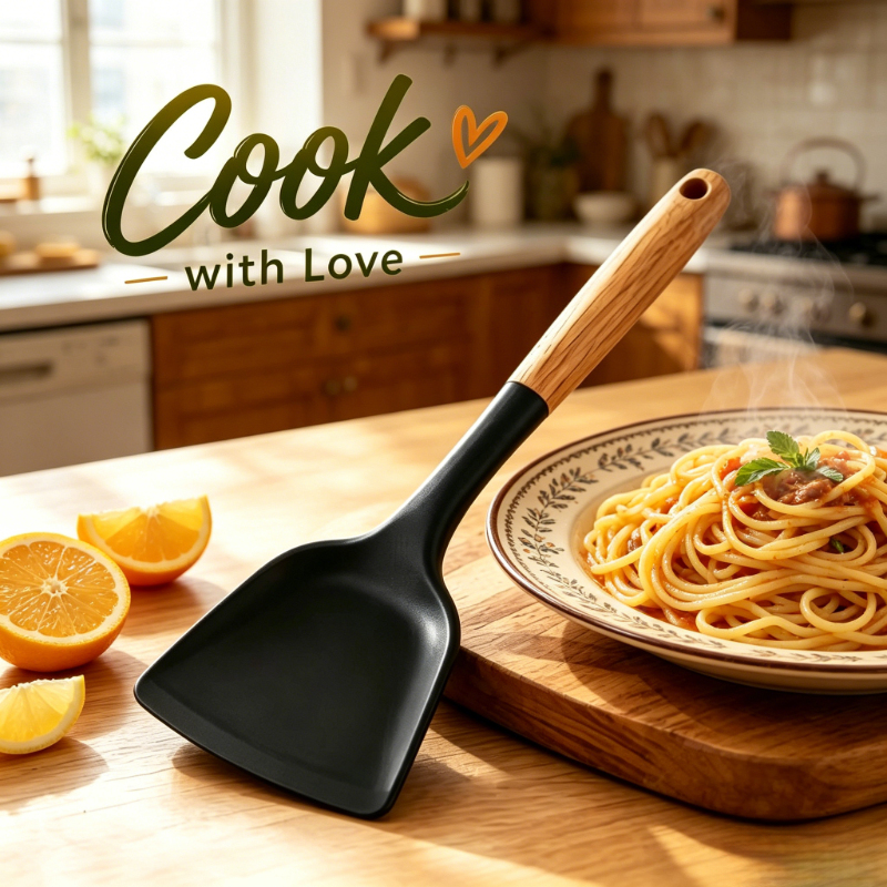 Black Silicone Kitchen Tools 1 - Kitchen Appliances And Utensils avaliação e preço