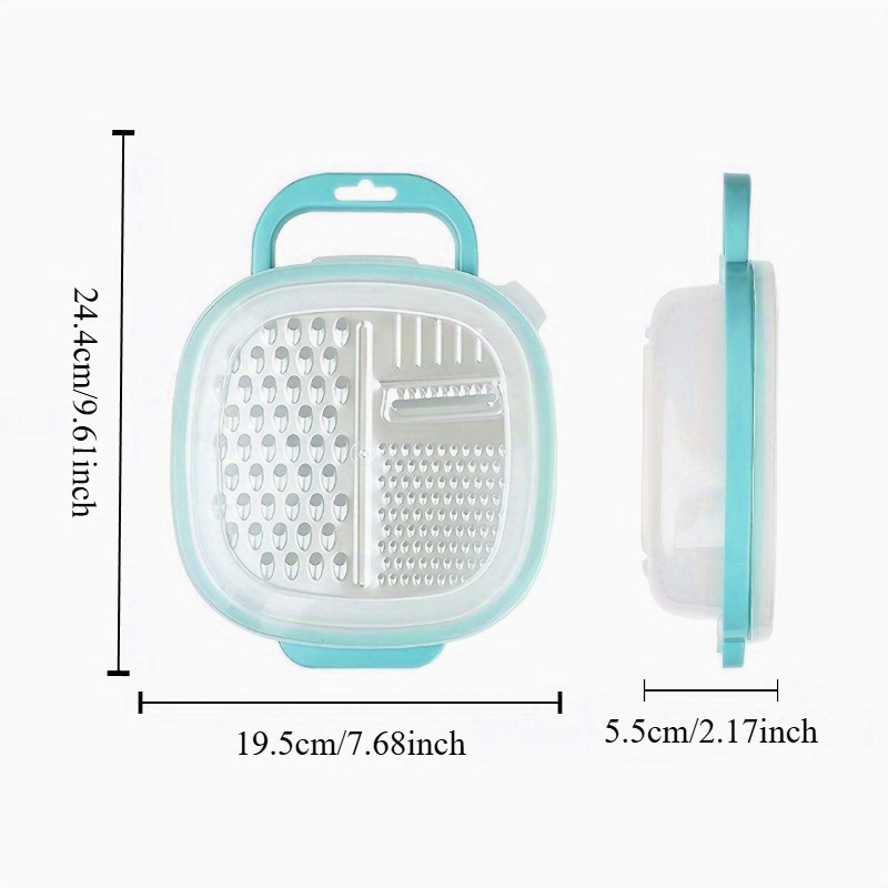 1pc Cheese Grater with Contain - Kitchen Appliances Combo avaliação e preço