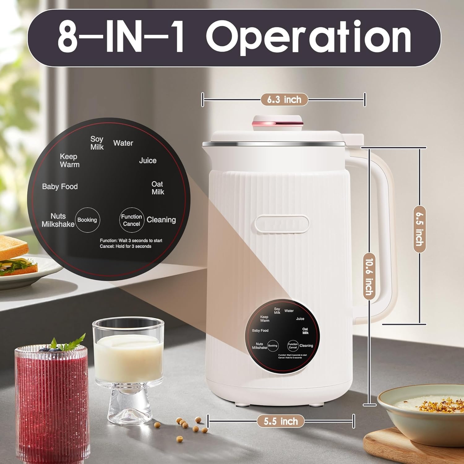 Mini Soybean Milk Maker No Fil - Kitchen Appliances Lowes avaliação e preço