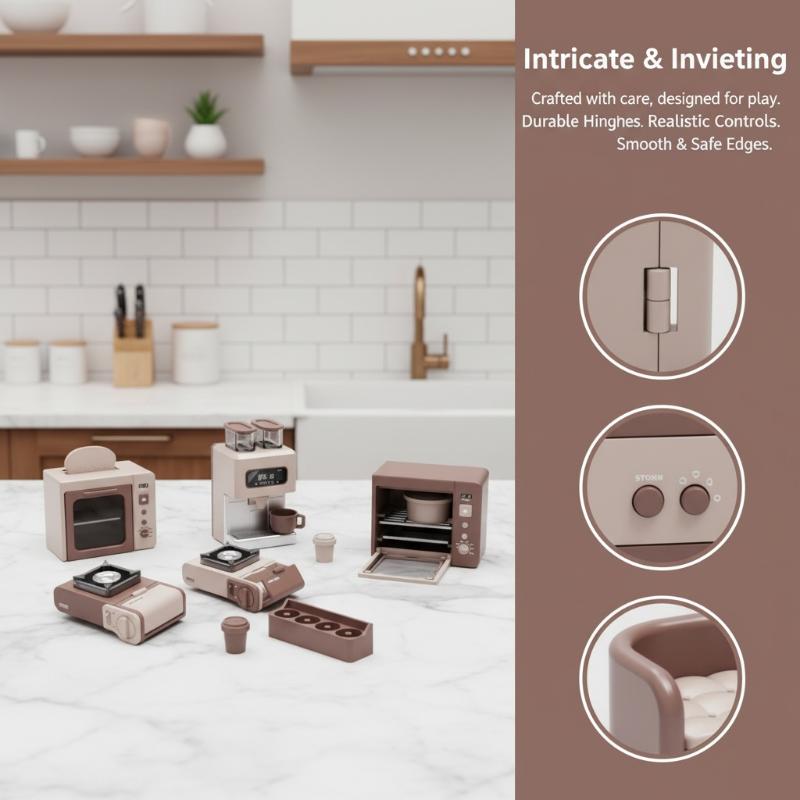 112 Scale Modern Dollhouse Mic - Kitchen Appliances Toys avaliação e preço