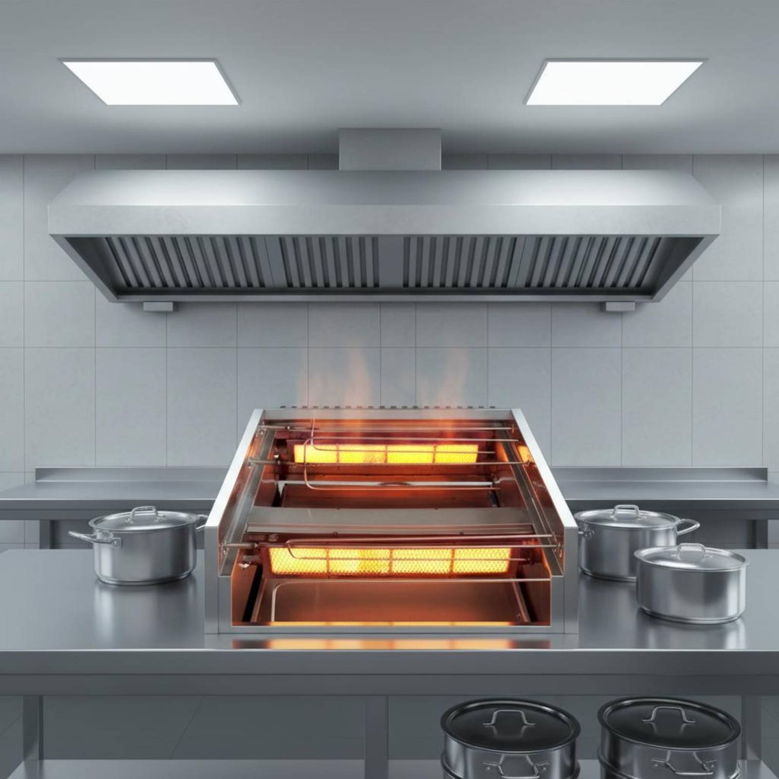 Infrared Gas Burner High-Tempe - Kitchen Appliances Usa avaliação e preço