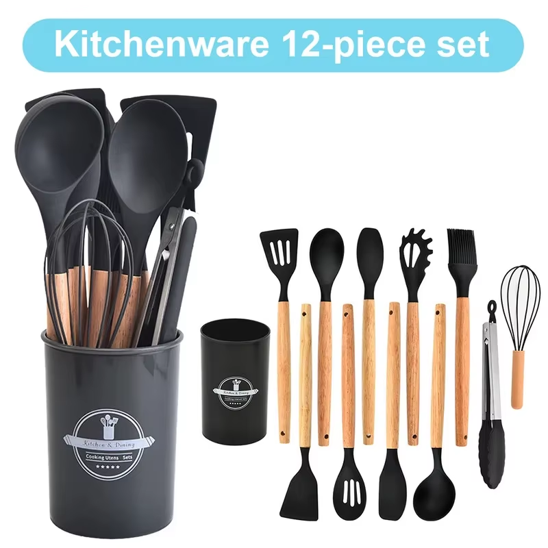 12Pcs Kitchen Utensil Set Sili - Kitchen Appliances Combo avaliação e preço