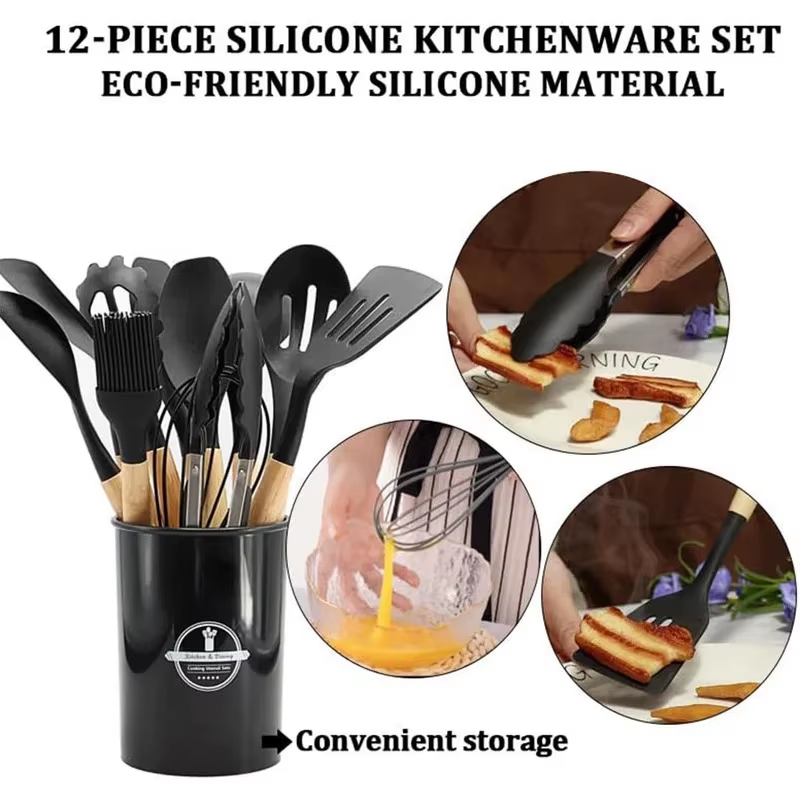 12Pcs Kitchen Utensil Set Sili - Kitchen Appliances Combo avaliação e preço