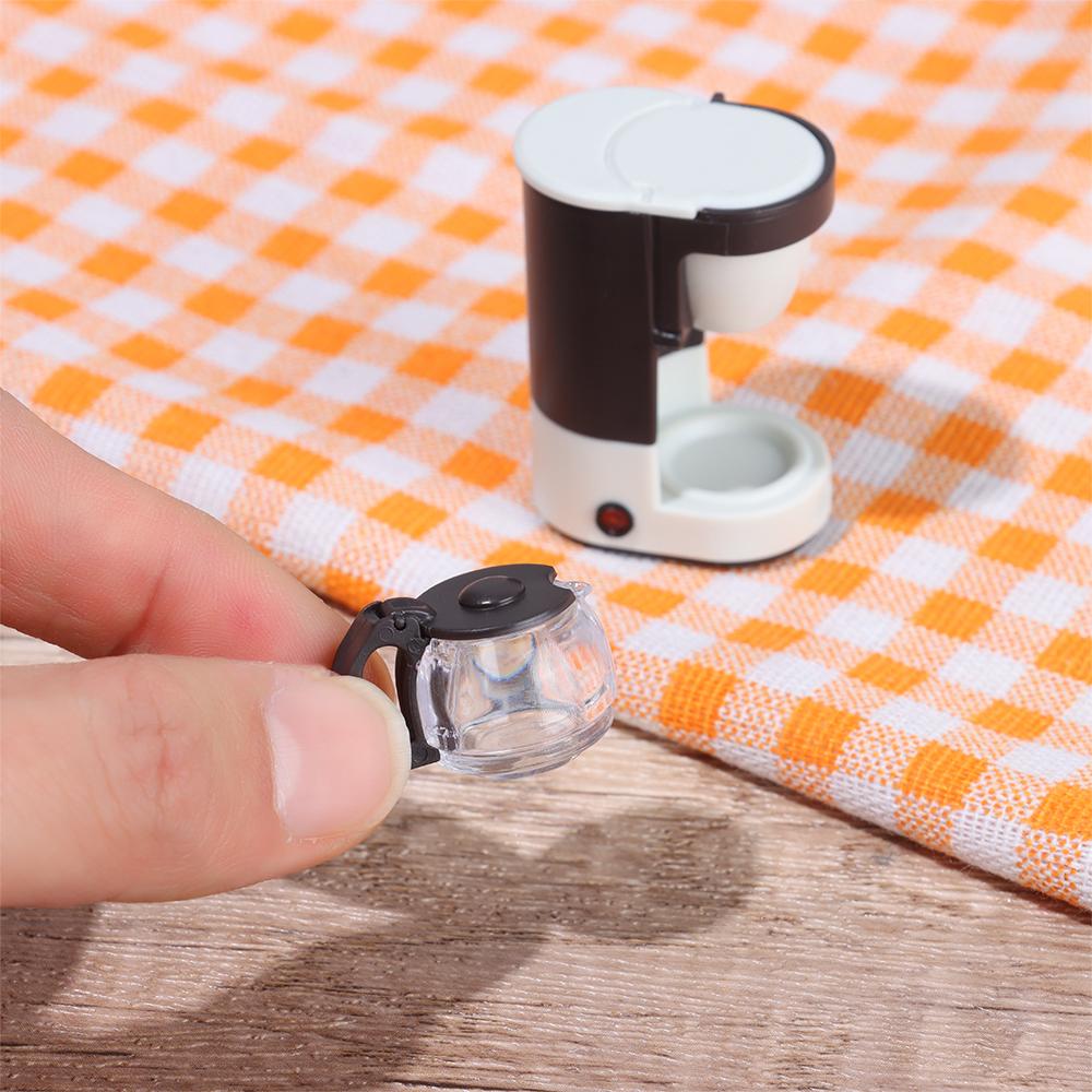 1:12 Miniature Coffee Maker Mo - Kitchen Appliances Toys avaliação e preço