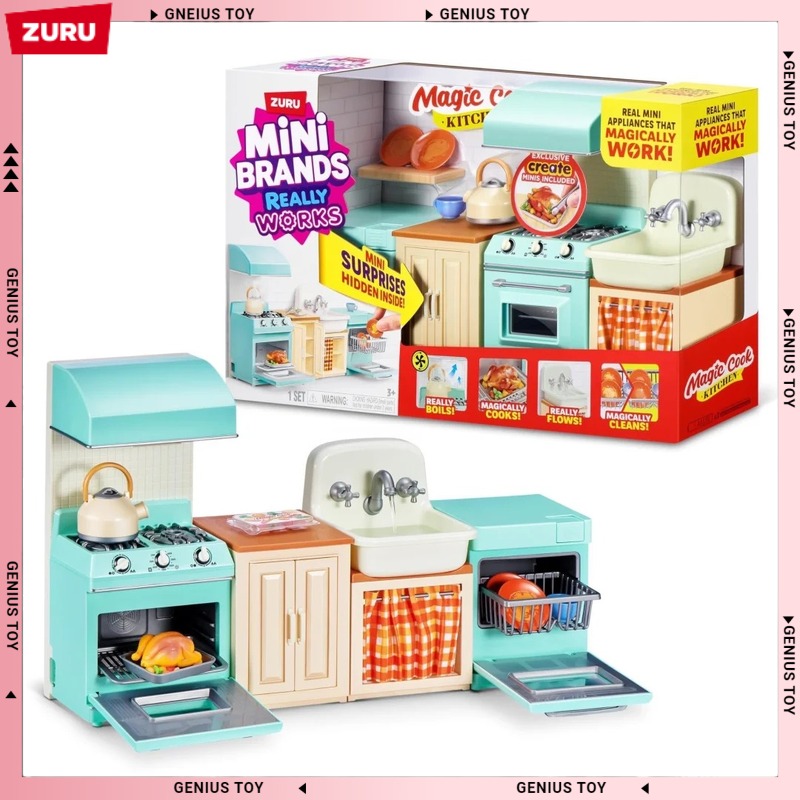Zuru Mini Brands Magic Cook Ki - Kitchen Appliances Toys avaliação e preço