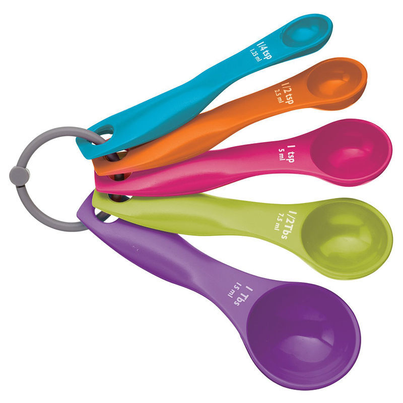 5Pcs Salt Oil Spoon Lovely Kit - Kitchen Appliances Combo avaliação e preço