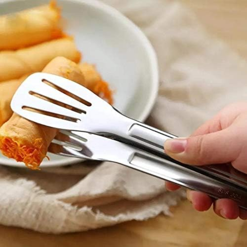 Stainless Steel Food Tongs Kit - Kitchen Appliances And Utensils avaliação e preço