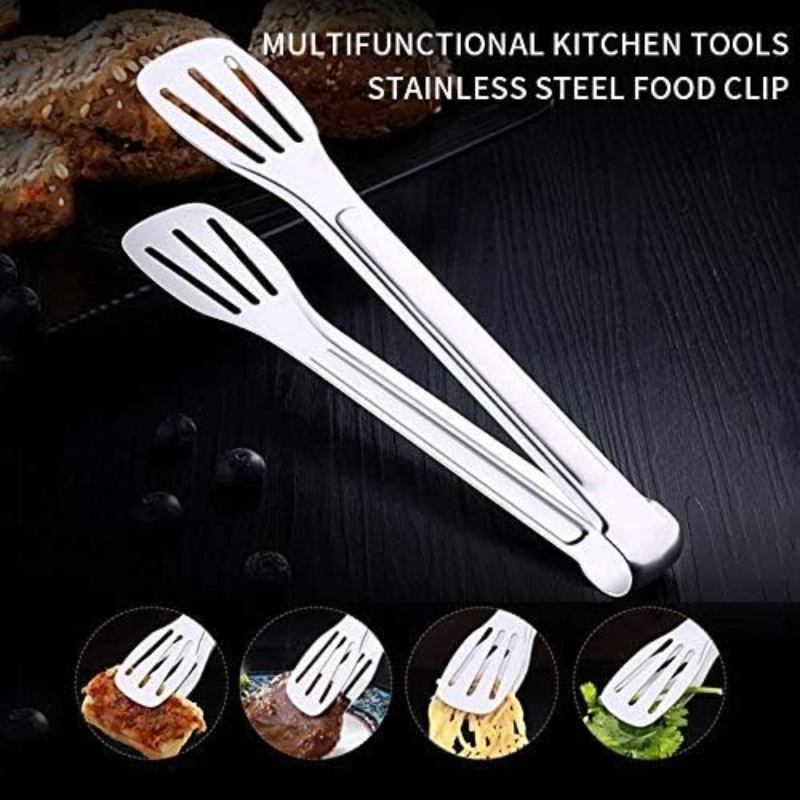 Stainless Steel Food Tongs Kit - Kitchen Appliances And Utensils avaliação e preço
