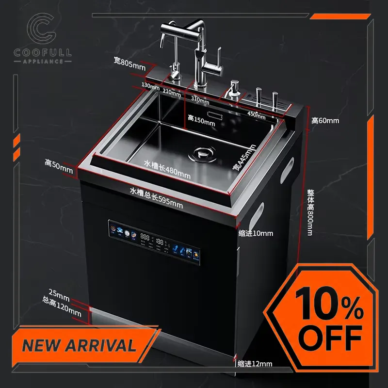 600mm Built In Dishwasher 12 P - Kitchen Appliances Combo avaliação e preço