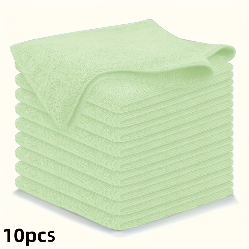 1-50Pcs Light Green Microfiber - Kitchen Appliances And Utensils avaliação e preço