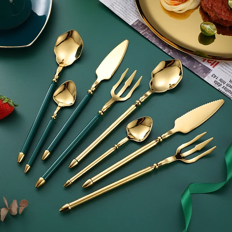 4pcs Upscale Cutlery Set 304 S - Kitchen Appliances Combo avaliação e preço