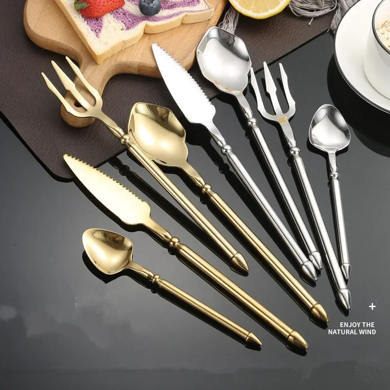 4pcs Upscale Cutlery Set 304 S - Kitchen Appliances Combo avaliação e preço