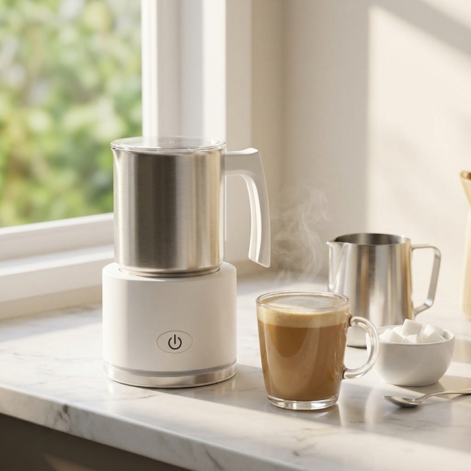 Electric Milk Frother Stainles - Kitchen Appliances Usa avaliação e preço