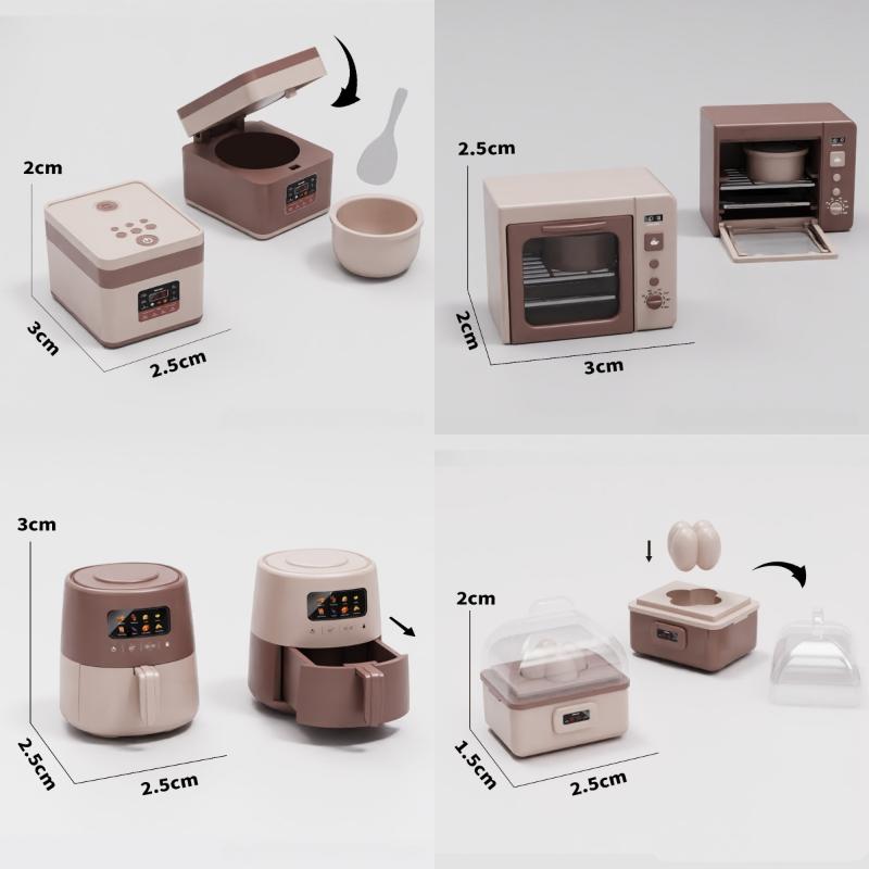 New【1Pcs Realistic Microwave O - Kitchen Appliances Toys avaliação e preço