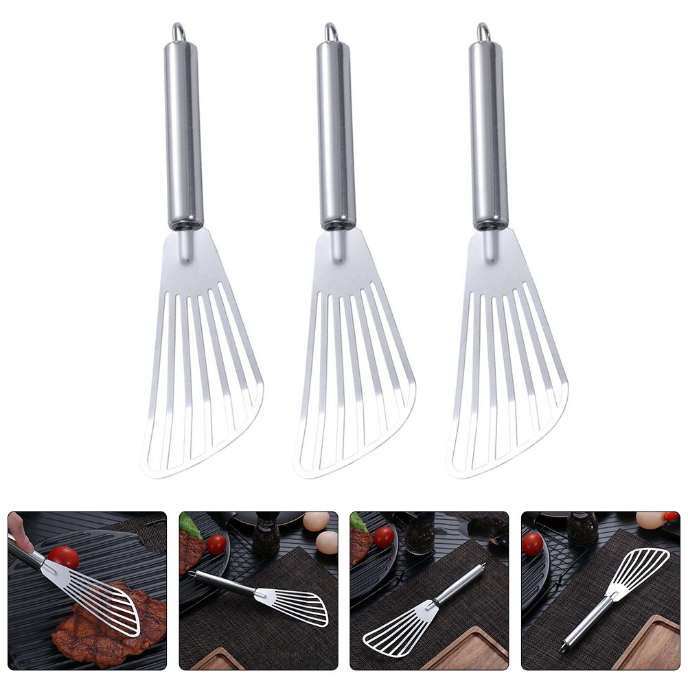 3pcs Stainless Steel Spatula F - Kitchen Appliances And Utensils avaliação e preço