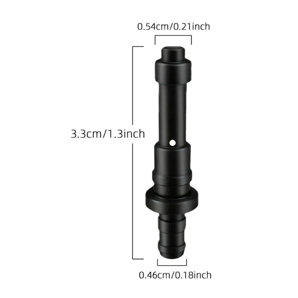 6pcs Black ABS Milk Tube Conne - Kitchen Appliances Youtube avaliação e preço