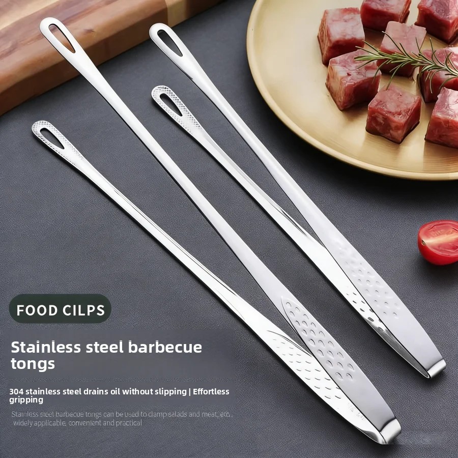 Stainless Steel Kitchen Tongs  - Kitchen Appliances And Utensils avaliação e preço