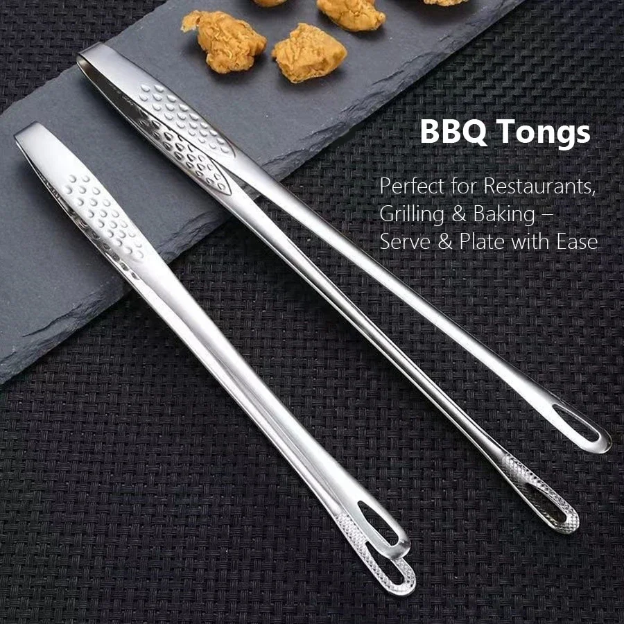 Stainless Steel Kitchen Tongs  - Kitchen Appliances And Utensils avaliação e preço