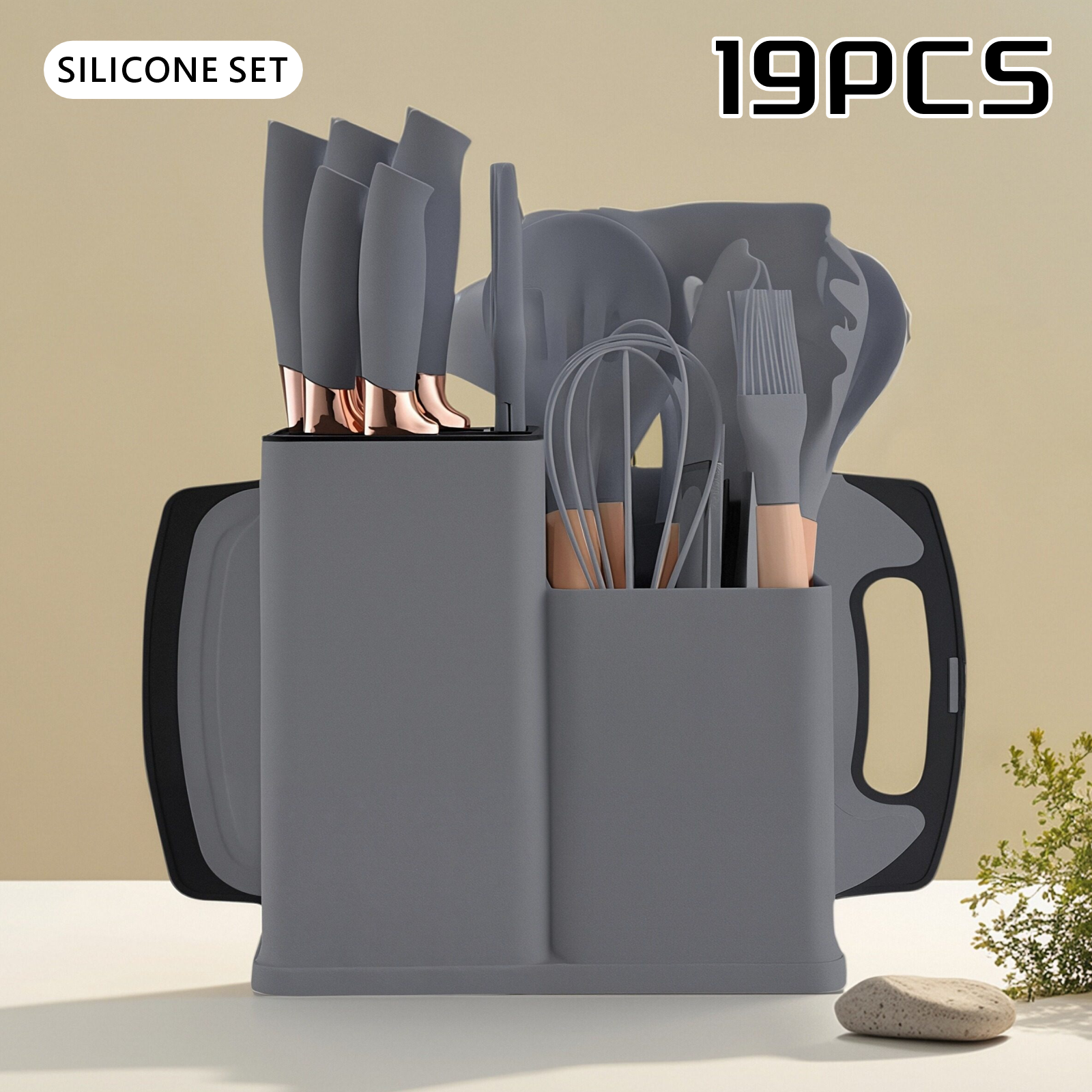 19-in-1 Kitchen Knife & Silico - Kitchen Appliances Combo avaliação e preço