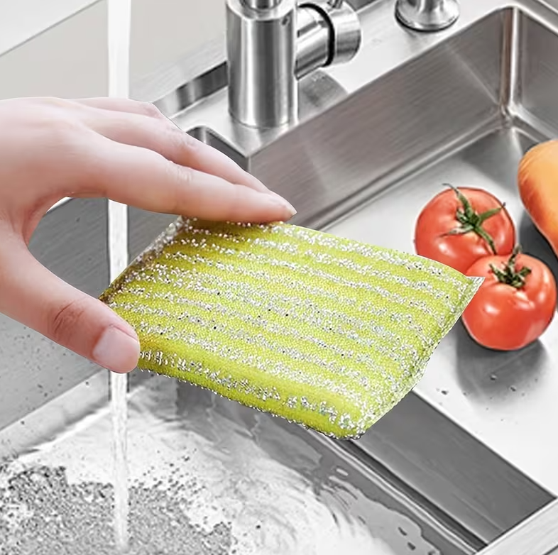 4Pcs/Set Scrub Sponge Kitchen  - Kitchen Appliances Combo avaliação e preço