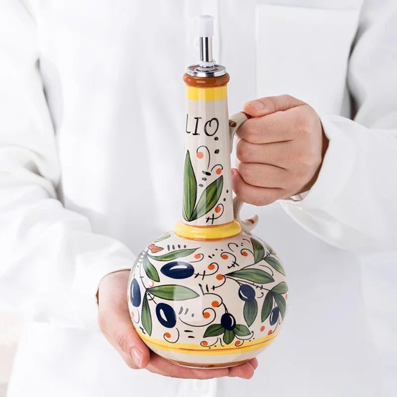 Ceramic Oil Bottle Soy Sauce B - Kitchen Appliances And Utensils avaliação e preço